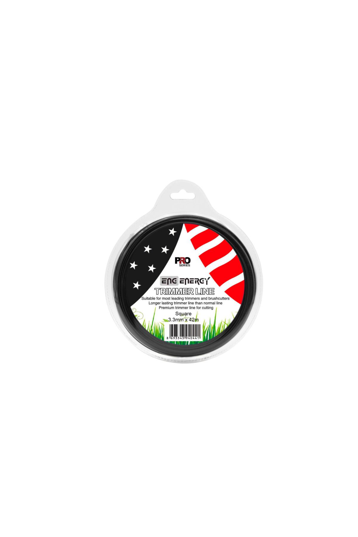 PRO 4 KÖŞE SİYAH 3.3mm 42mt. TIRPAN İÇİN MİSİNA