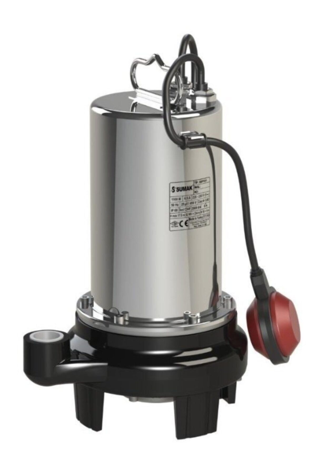 Sdf15/1 Paslanmaz Dalgıç 1,5 Hp 1 inç Çıkışlı 32 m